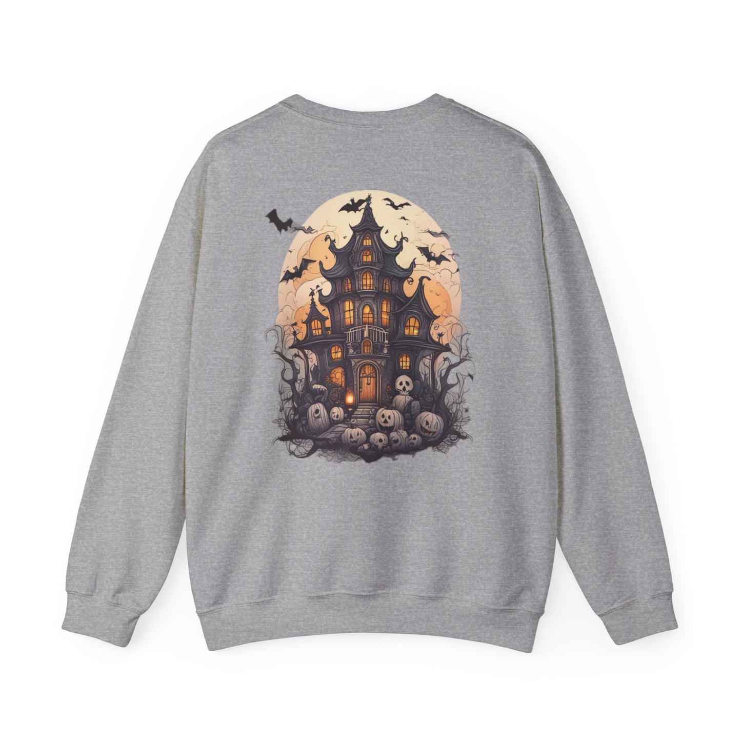 Spooky Witch Unisex Heavy Blend™ Crewneck Sweatshirt
