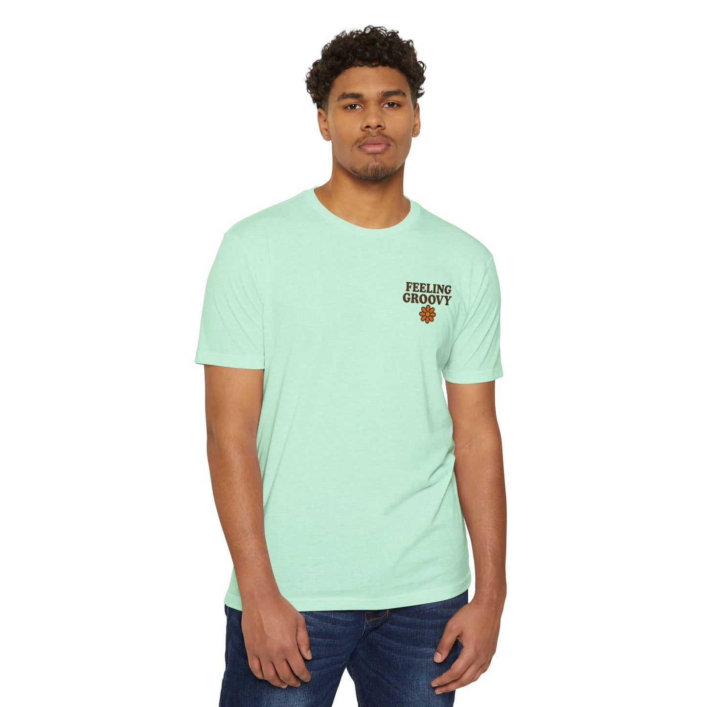 Retro 1970s Feeling Groovy Unisex Vintage T-Shirt