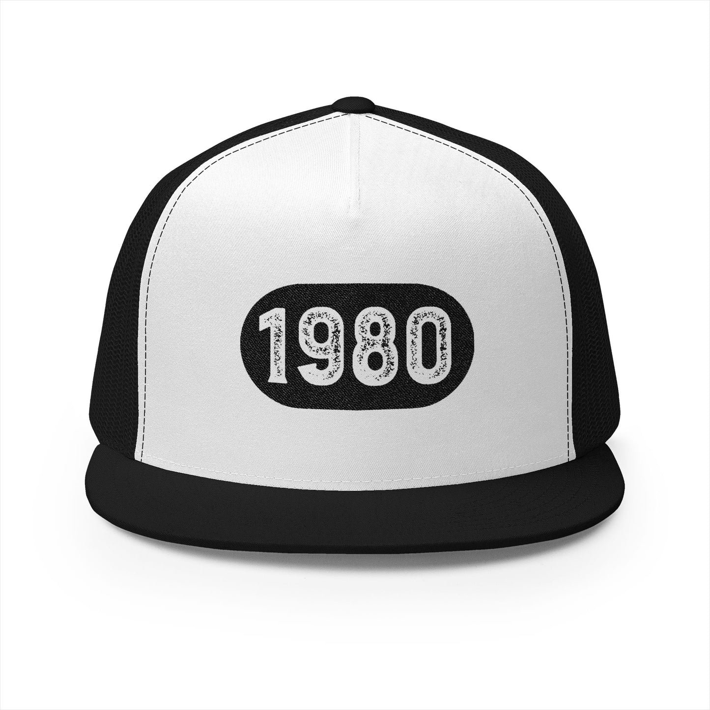 1980 Embroidered 5 Panel Trucker Cap