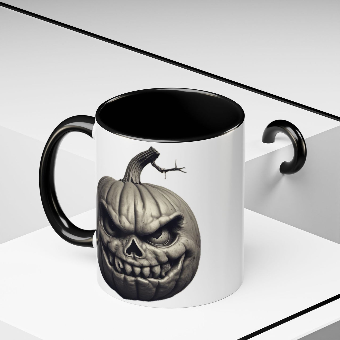 Evil Pumpkin Coffee Mug (11, 15oz)