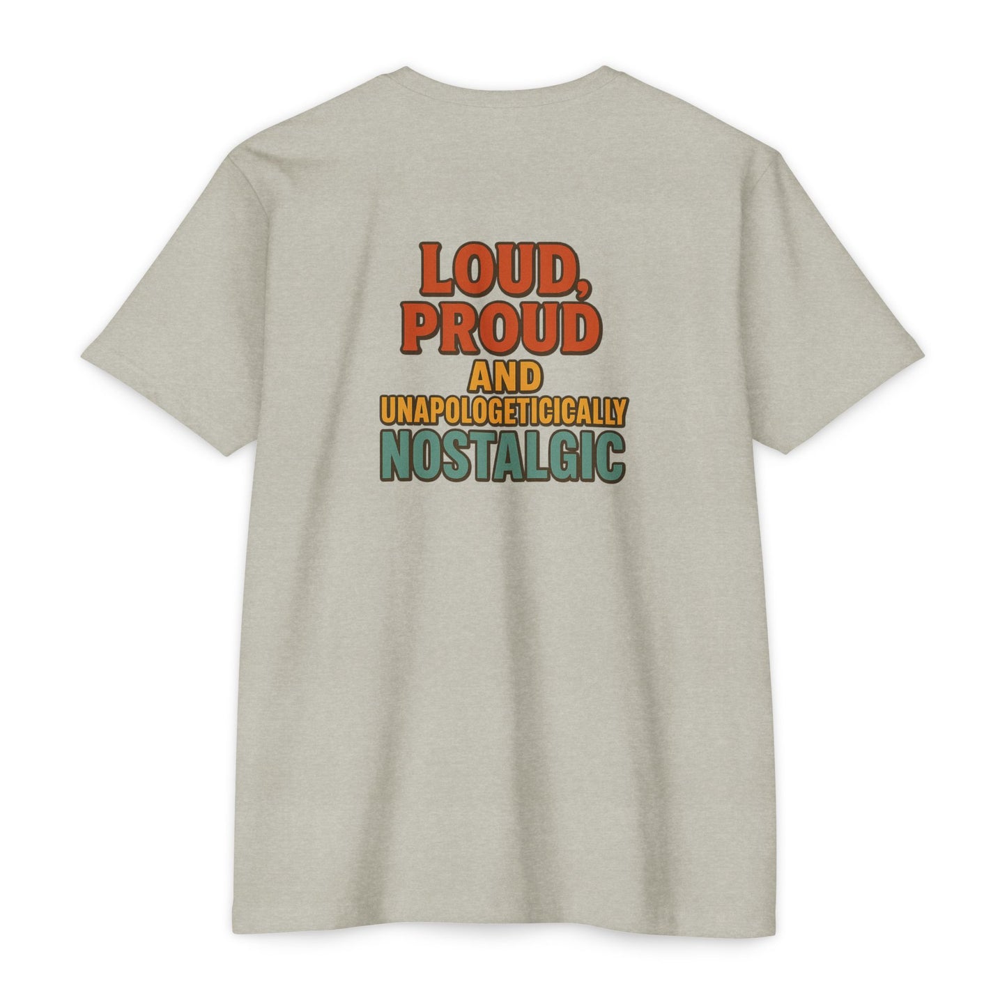 Loud & Proud Unisex Jersey T-Shirt - Vintage Nostalgia