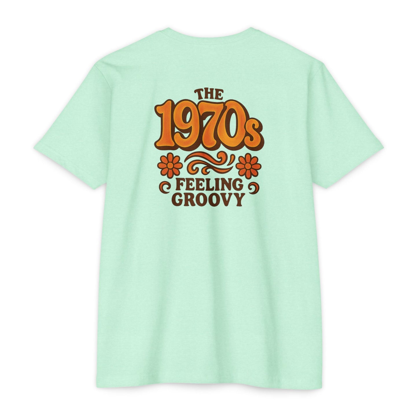 Retro 1970s Feeling Groovy Unisex Vintage T-Shirt