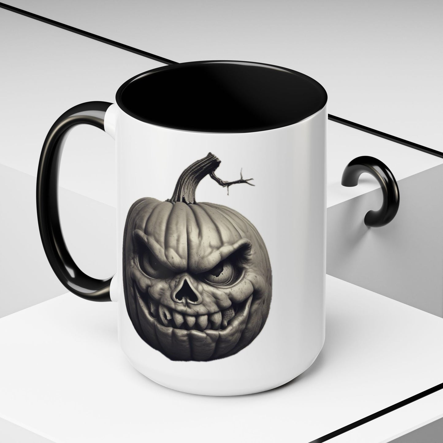 Evil Pumpkin Coffee Mug (11, 15oz)