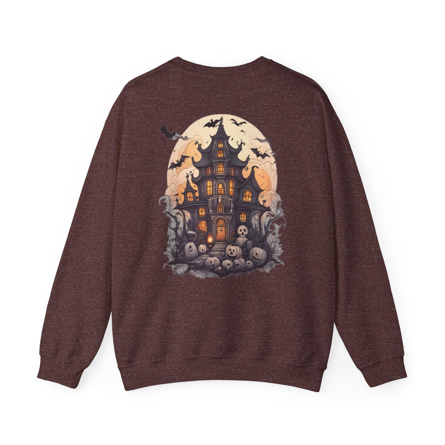 Spooky Witch Unisex Heavy Blend™ Crewneck Sweatshirt