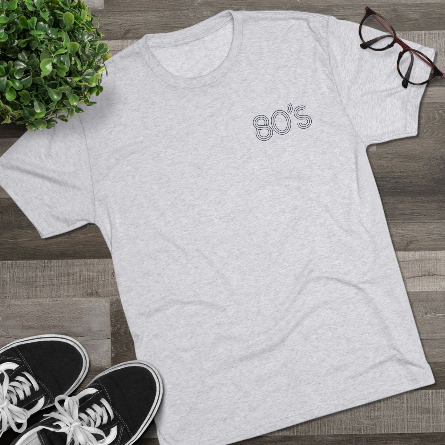 Back to the 80’s Unisex Tri-Blend Crew Tee