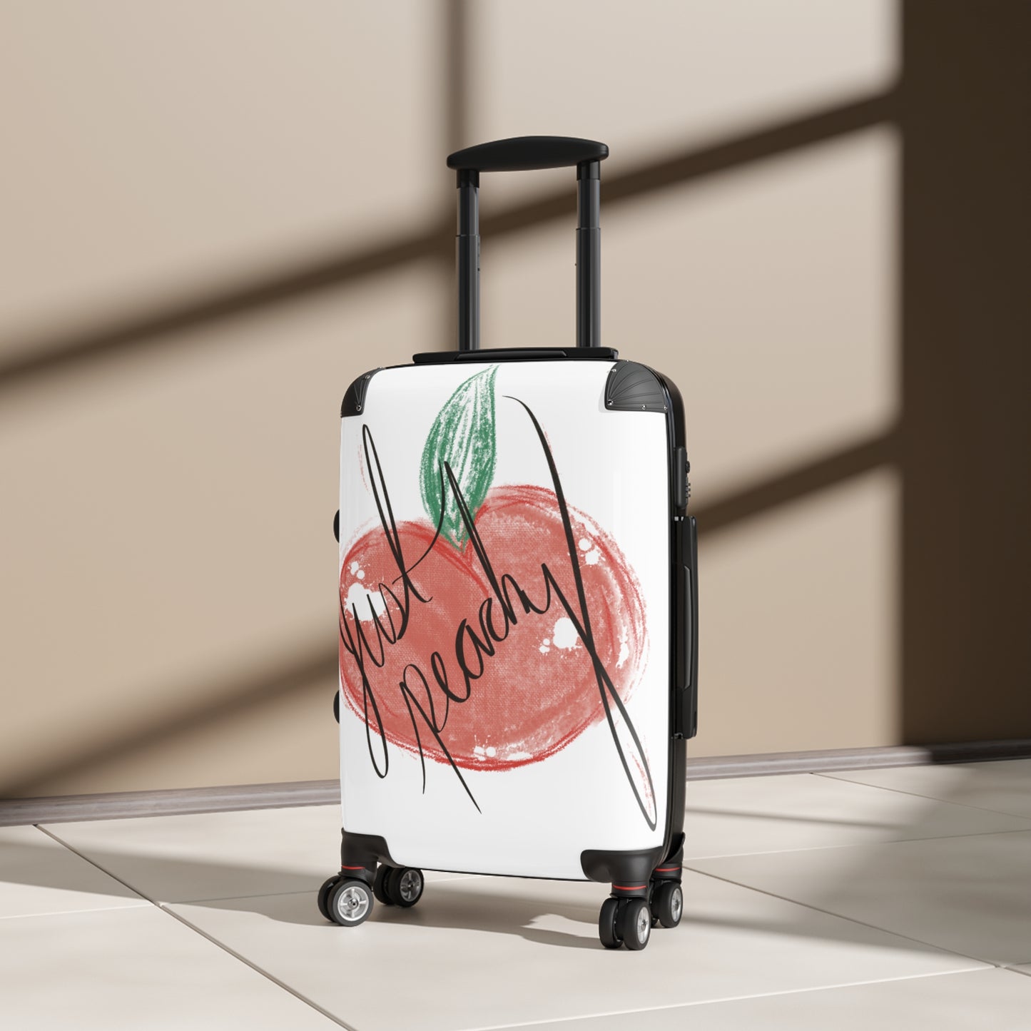 Just Peachy Carry-On Suitcase, Travel Luggage