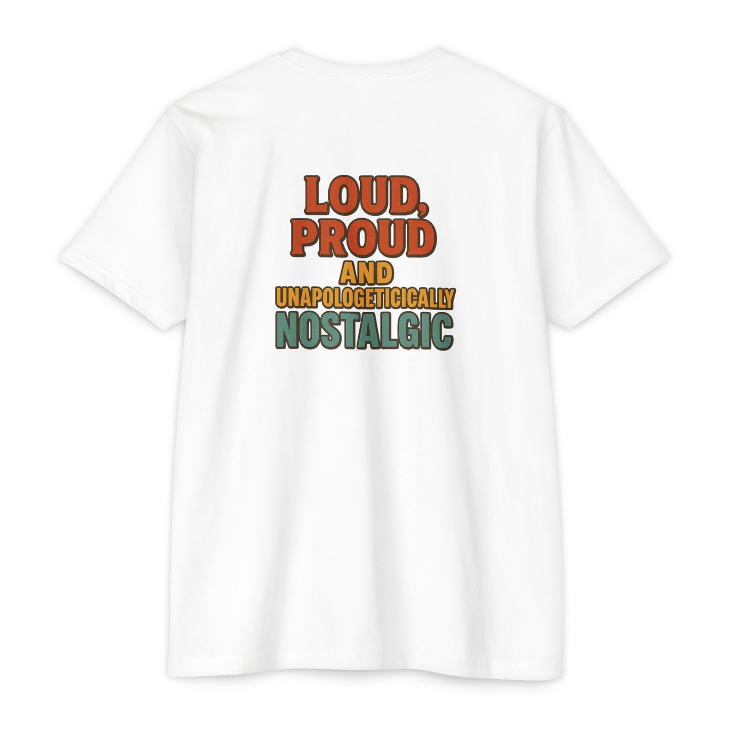 Loud & Proud Unisex Jersey T-Shirt - Vintage Nostalgia