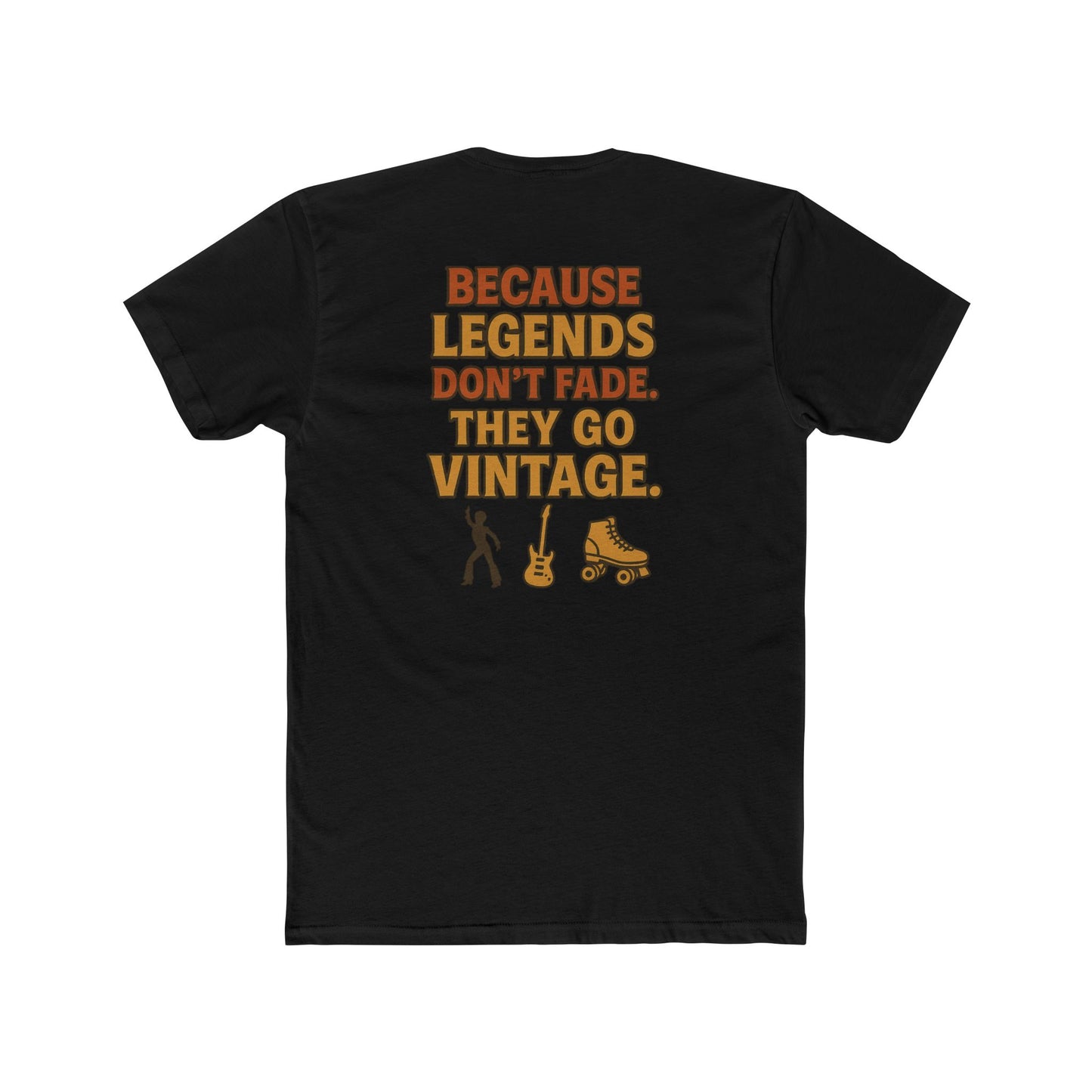 Vintage Legends Unisex Cotton Crew Tee