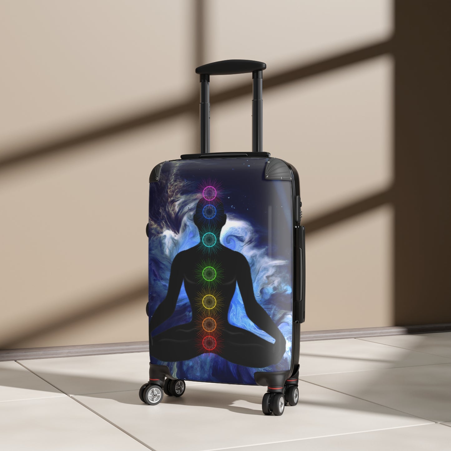Chakra Meditation Suitcase, Travel Luggage