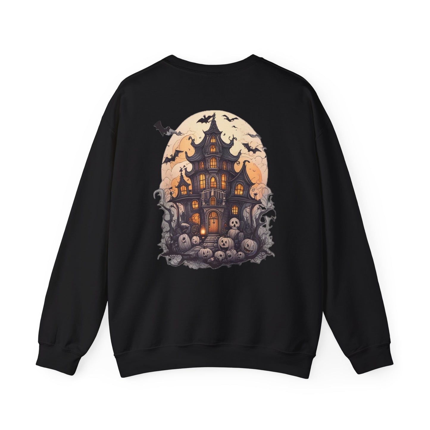 Spooky Witch Unisex Heavy Blend™ Crewneck Sweatshirt