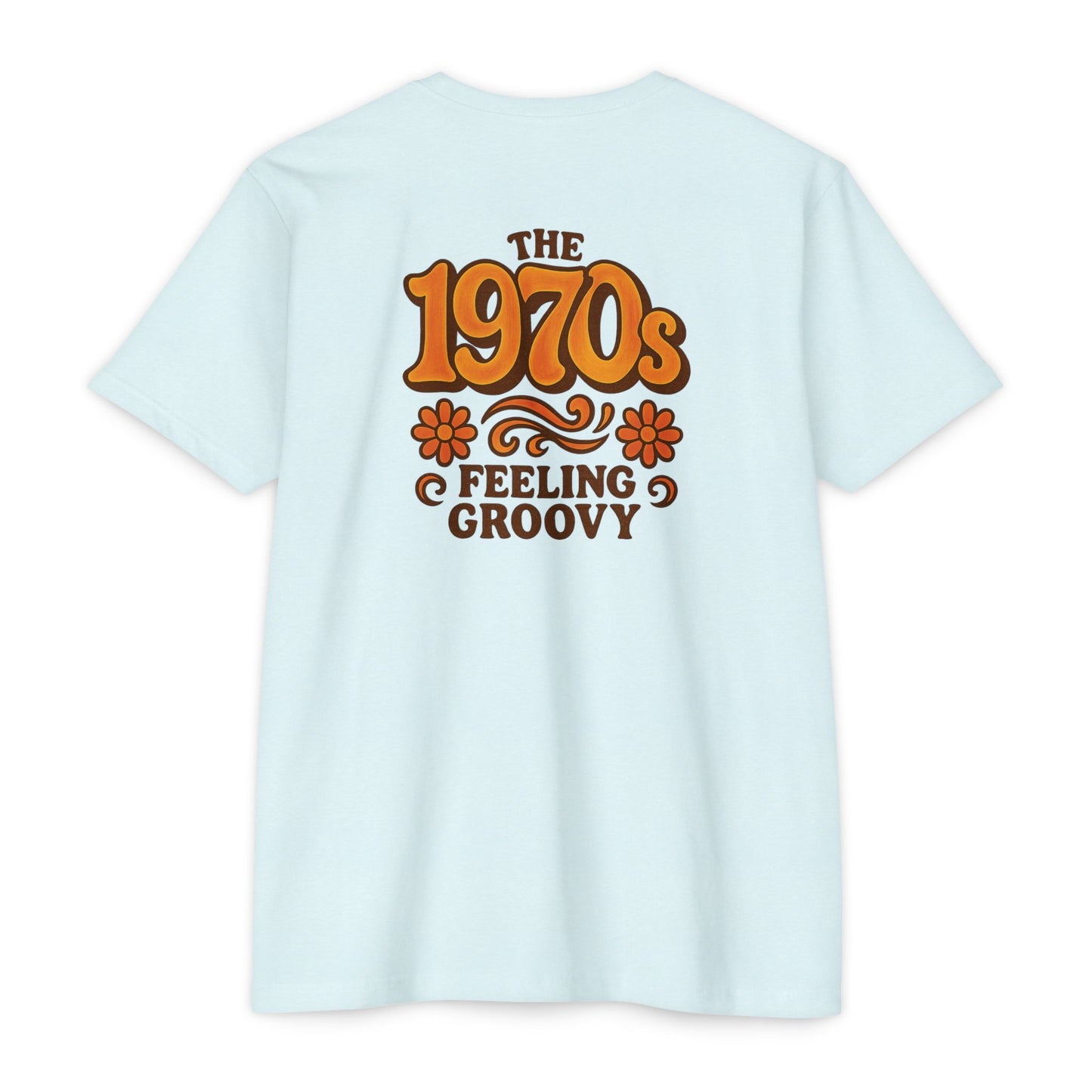 Retro 1970s Feeling Groovy Unisex Vintage T-Shirt
