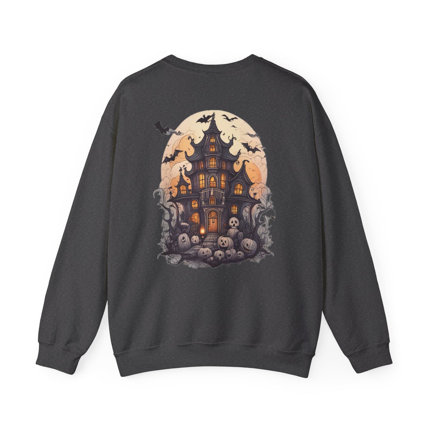 Spooky Witch Unisex Heavy Blend™ Crewneck Sweatshirt