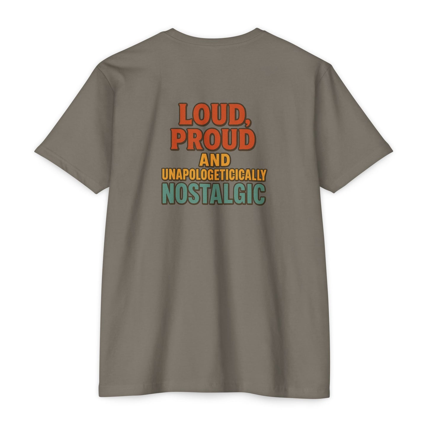 Loud & Proud Unisex Jersey T-Shirt - Vintage Nostalgia