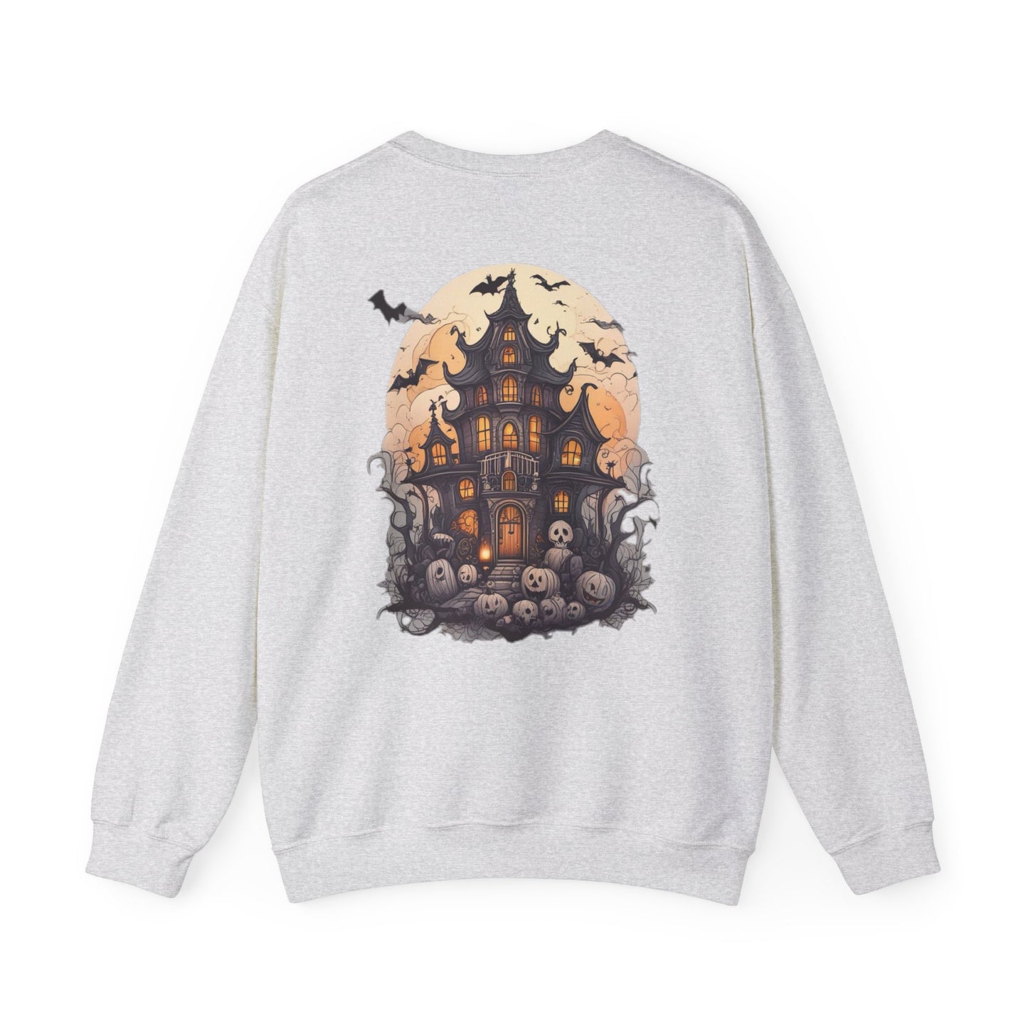 Spooky Witch Unisex Heavy Blend™ Crewneck Sweatshirt