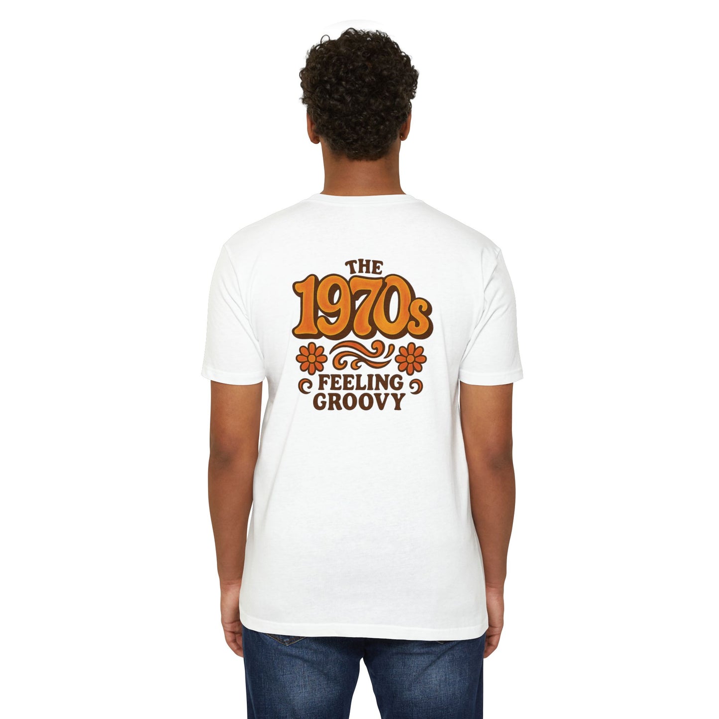 Retro 1970s Feeling Groovy Unisex Vintage T-Shirt