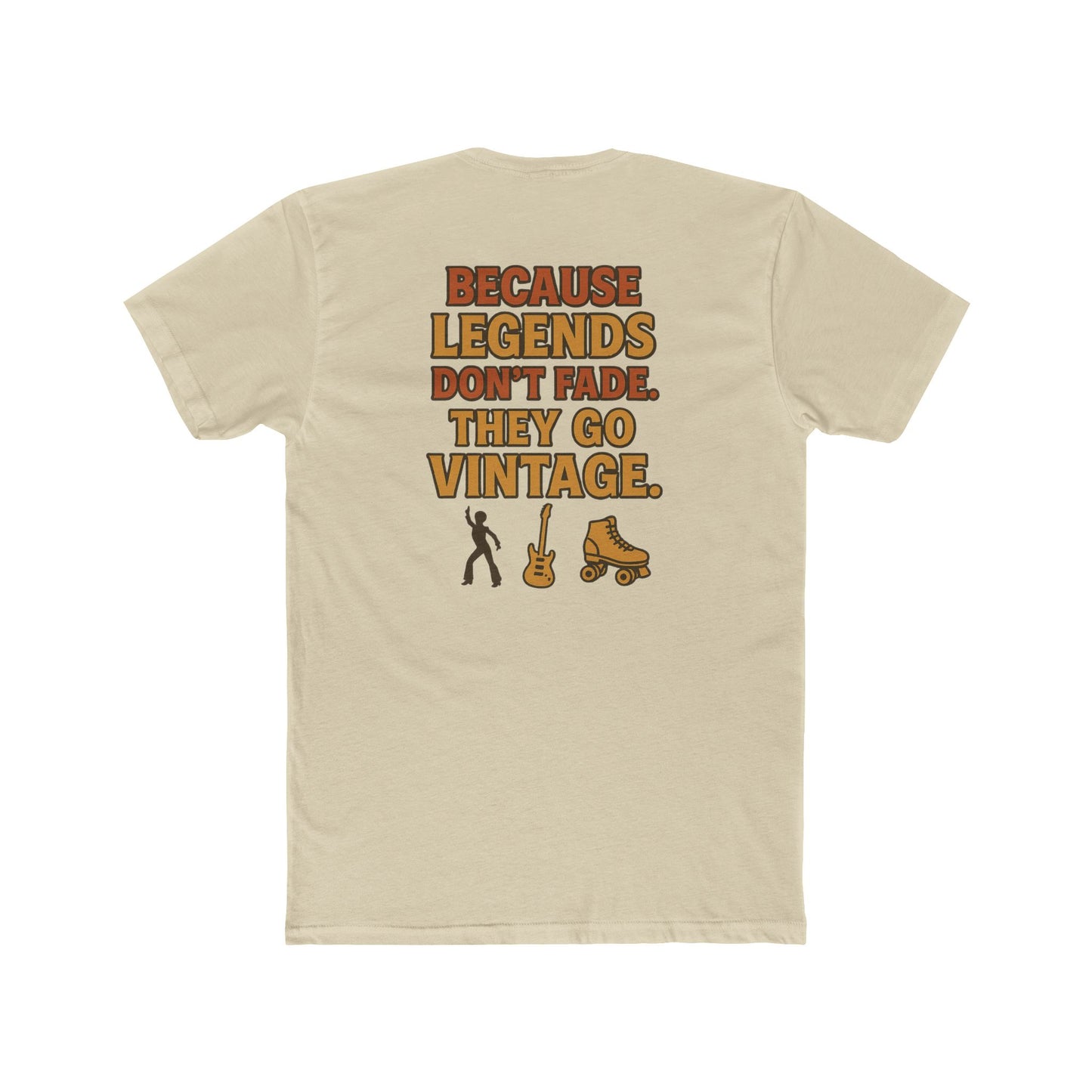 Vintage Legends Unisex Cotton Crew Tee