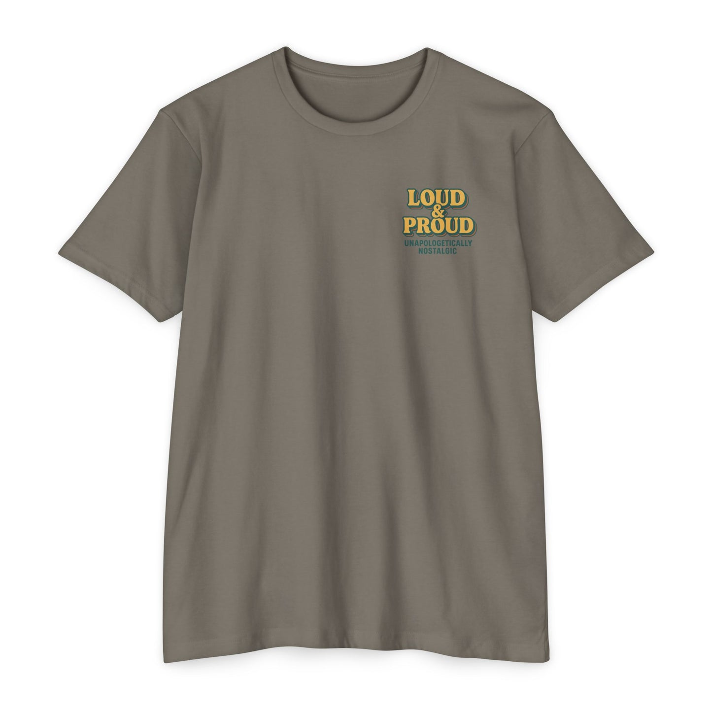 Loud & Proud Unisex Jersey T-Shirt - Vintage Nostalgia