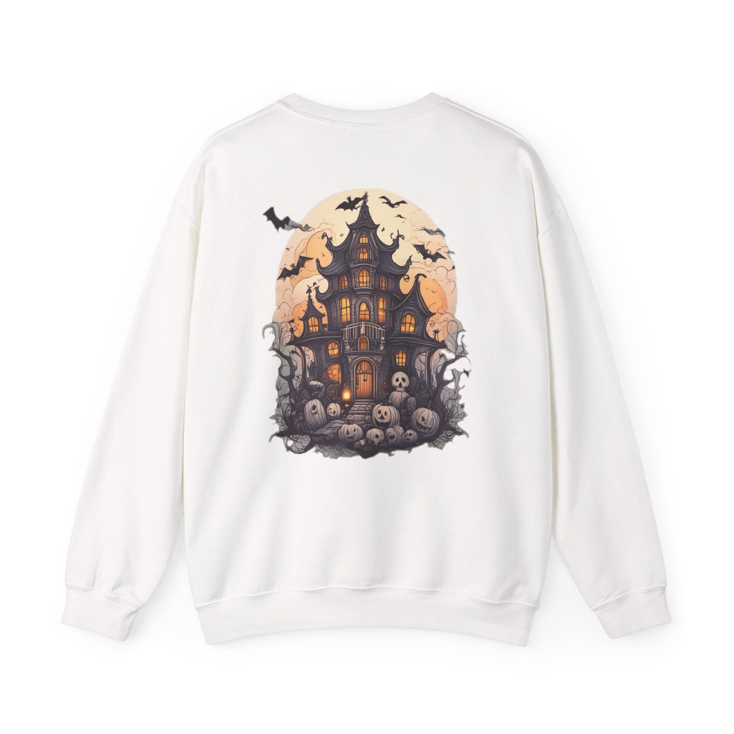 Spooky Witch Unisex Heavy Blend™ Crewneck Sweatshirt