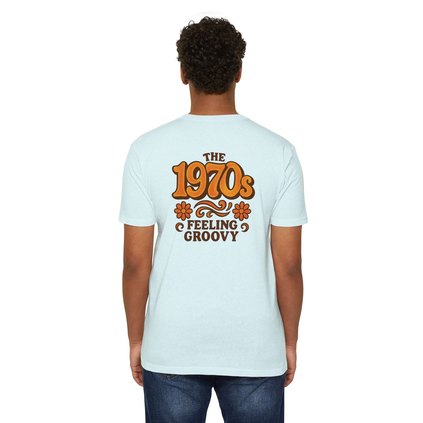 Retro 1970s Feeling Groovy Unisex Vintage T-Shirt