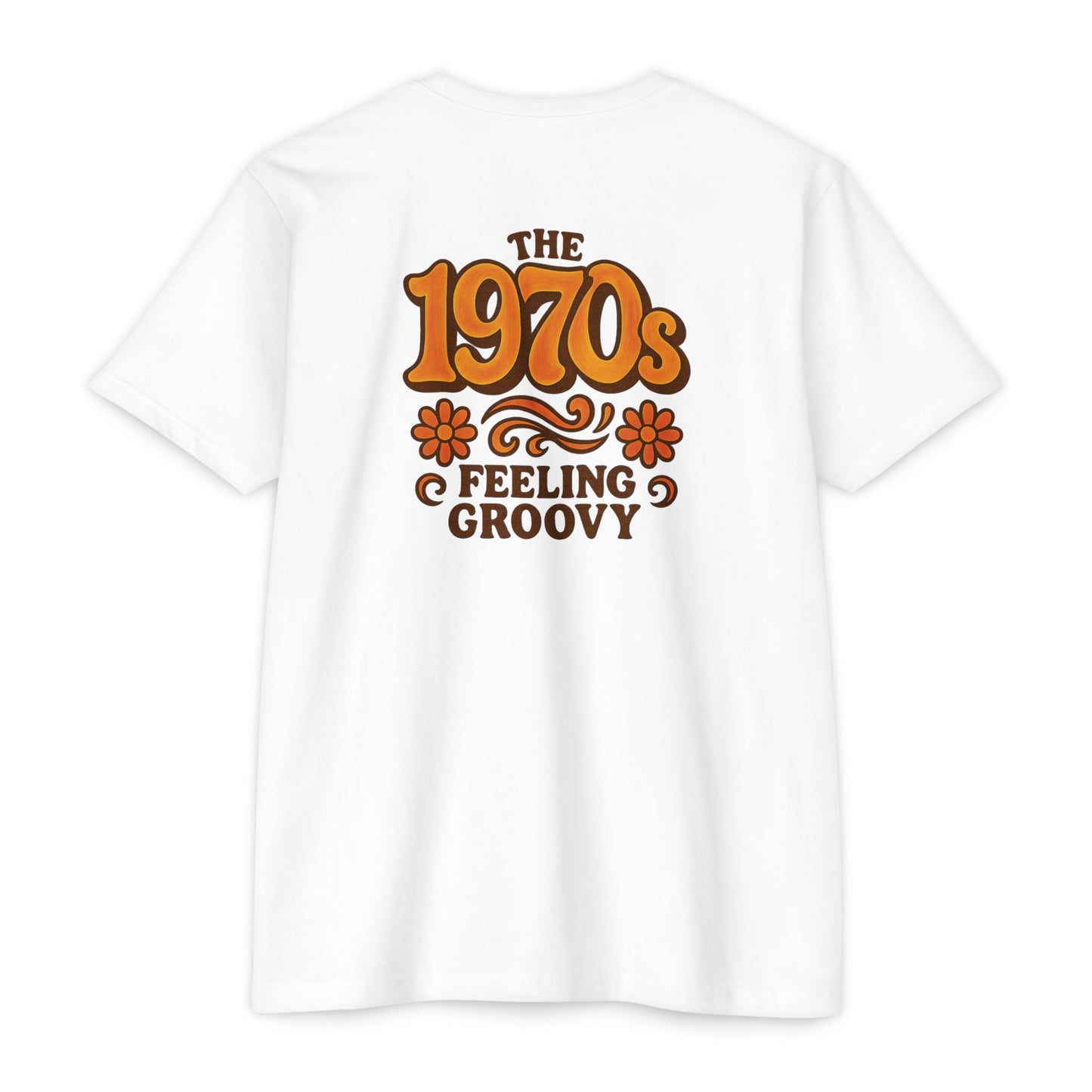 Retro 1970s Feeling Groovy Unisex Vintage T-Shirt