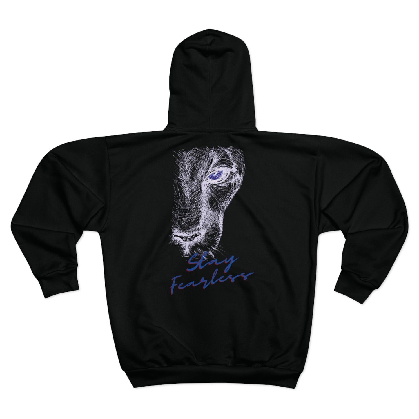 Fearless Unisex Zip Hoodie