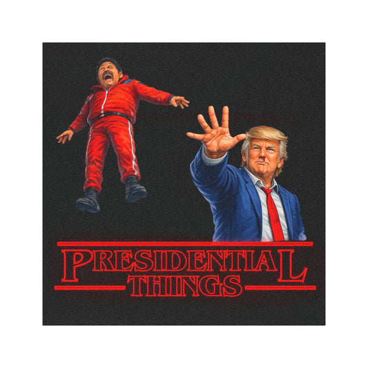 Car Magnet — "Presidential Things" Retro Parody