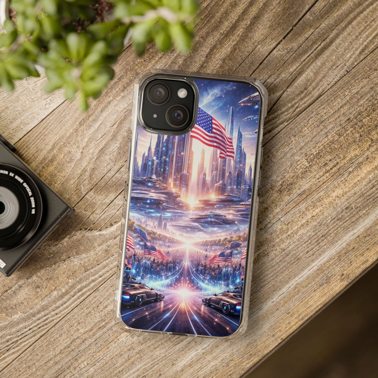47th Future 1 - iPhone Magnetic Clear Impact Case