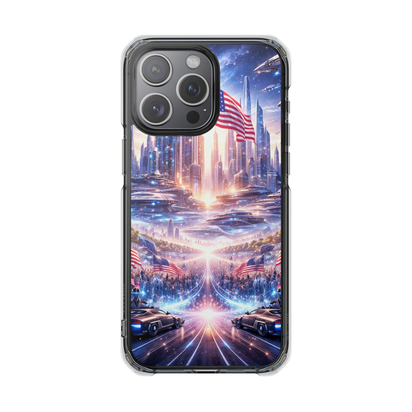 47th Future 1 - iPhone Magnetic Clear Impact Case