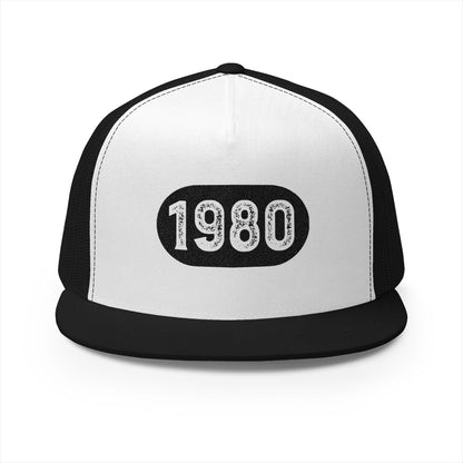 1980 Embroidered 5 Panel Trucker Cap
