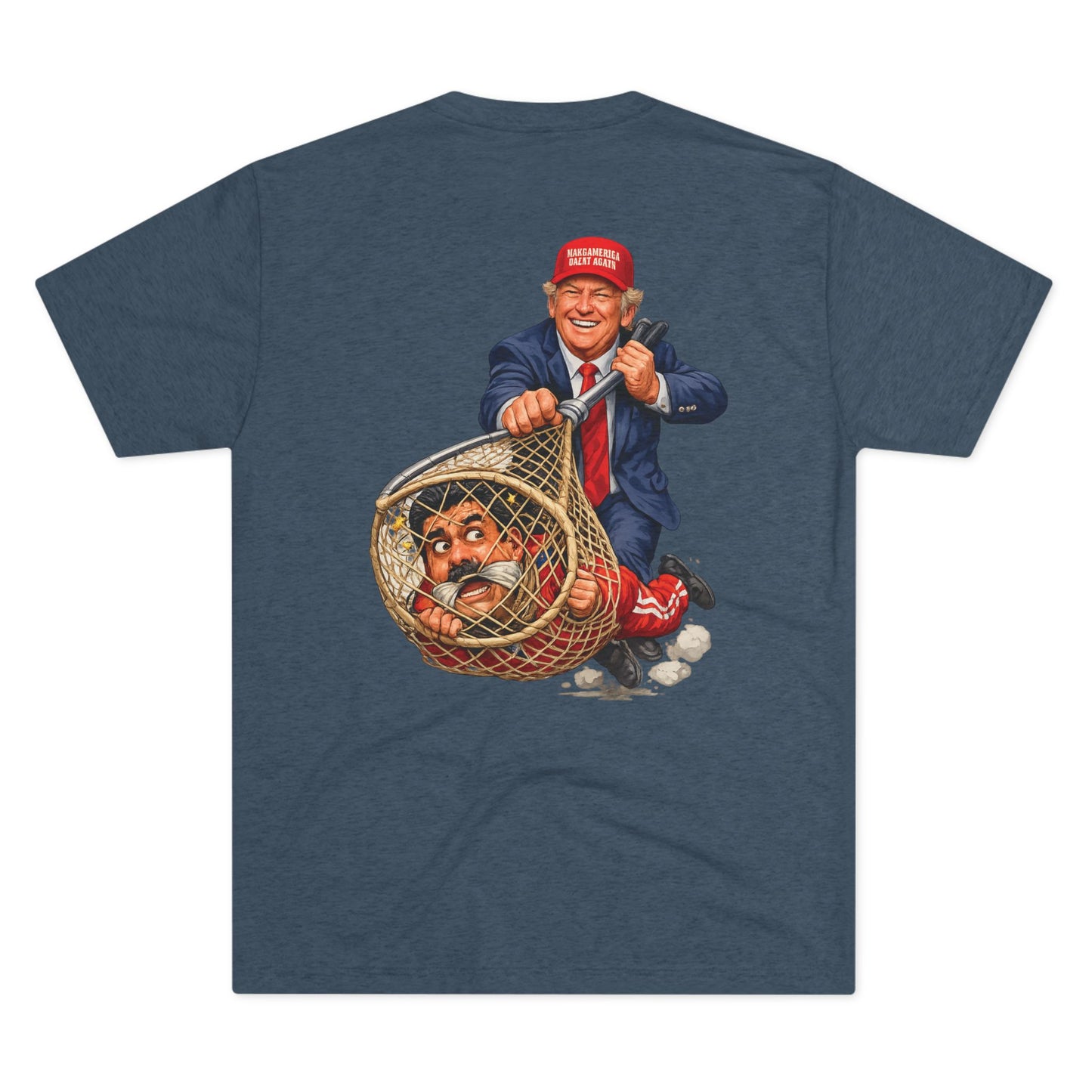 47th Trump Comic 2 Tri-Blend Crew Tee