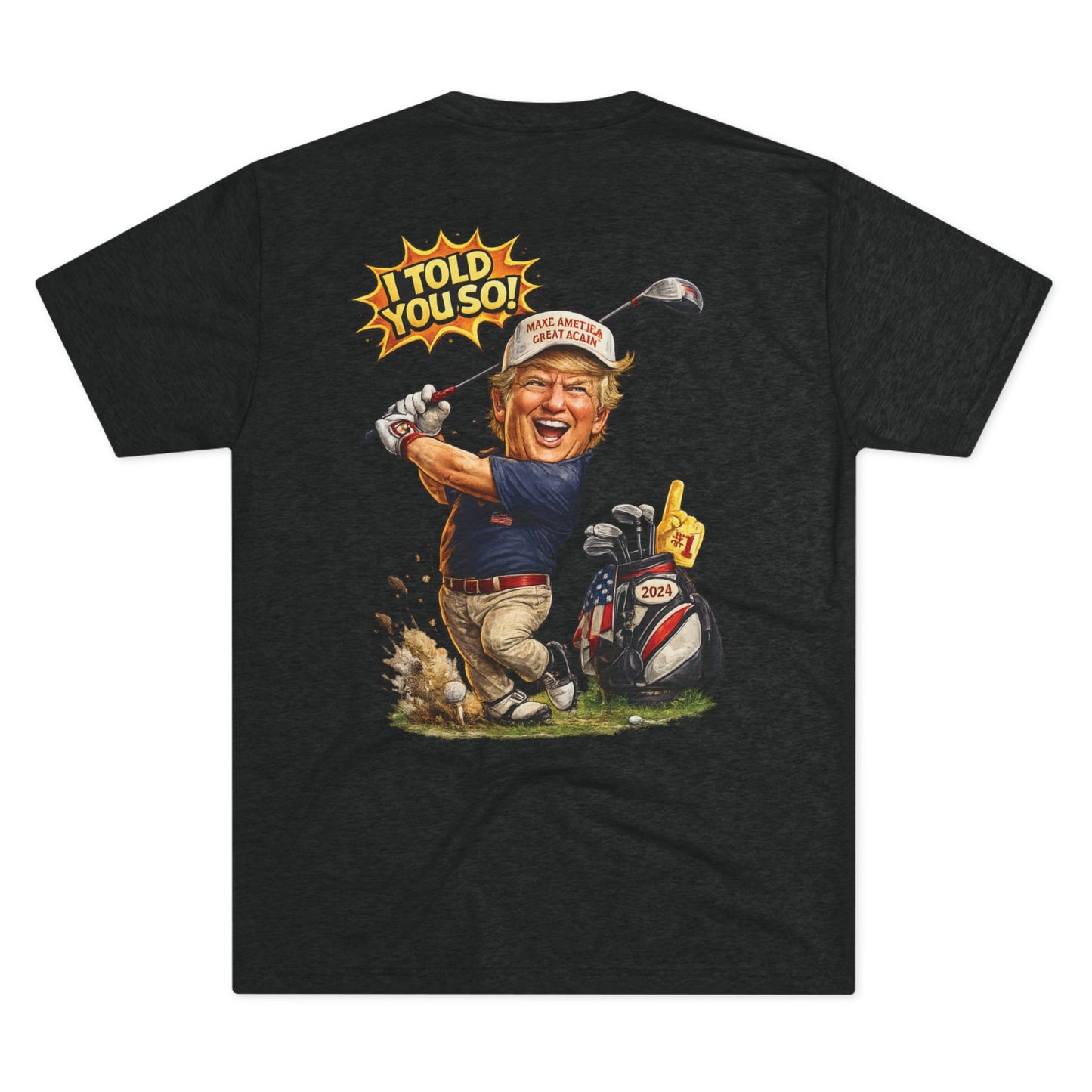 47th Golf - Tri-Blend Crew Tee