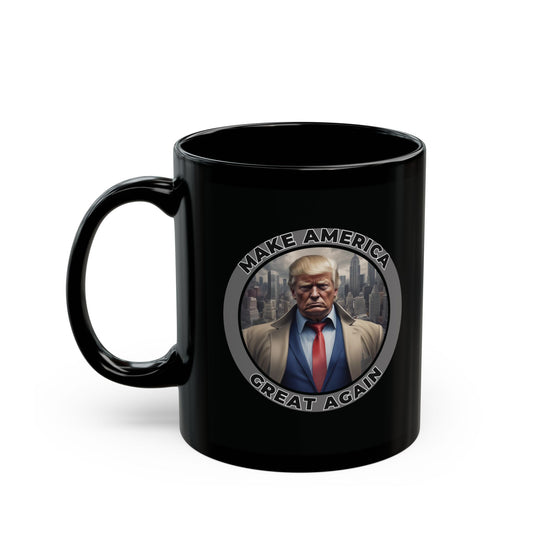 Black MAGA Mug