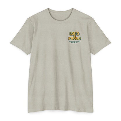 Loud & Proud Unisex Jersey T-Shirt - Vintage Nostalgia