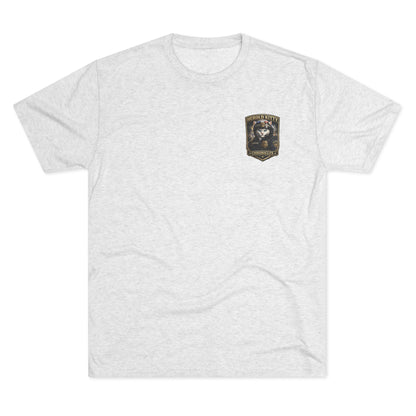 Well Sheeyit Harold Kitty - Tri-Blend Crew Tee