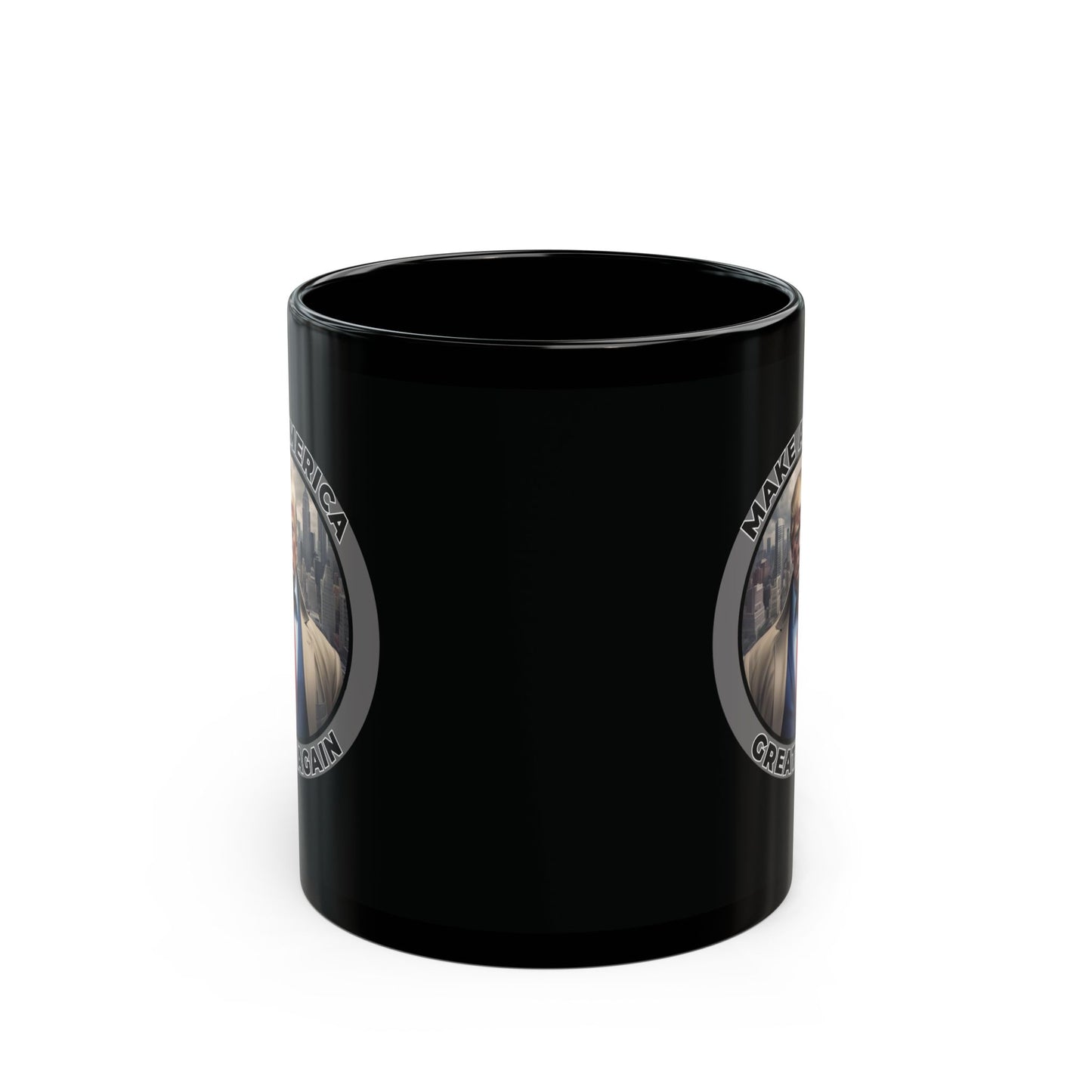 Black MAGA Mug