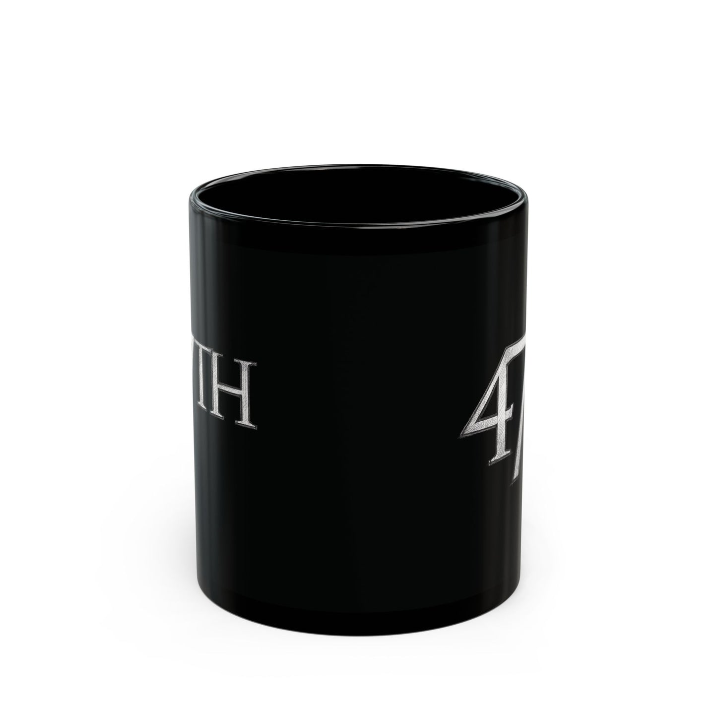 47th Black Mug