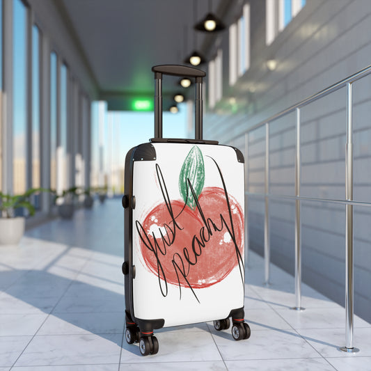 Just Peachy Carry-On Suitcase, Travel Luggage