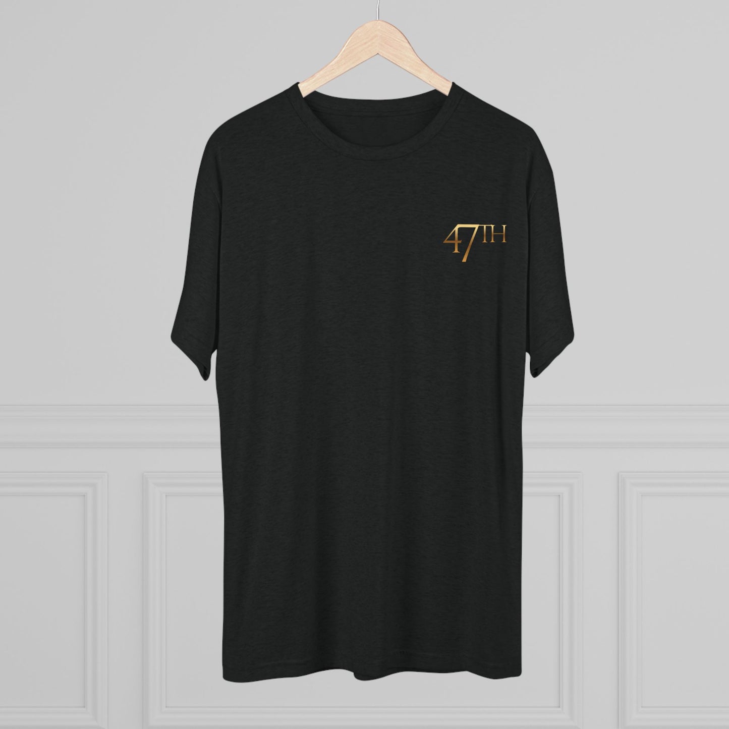 47th Boss Gold Tri-Blend Crew Tee
