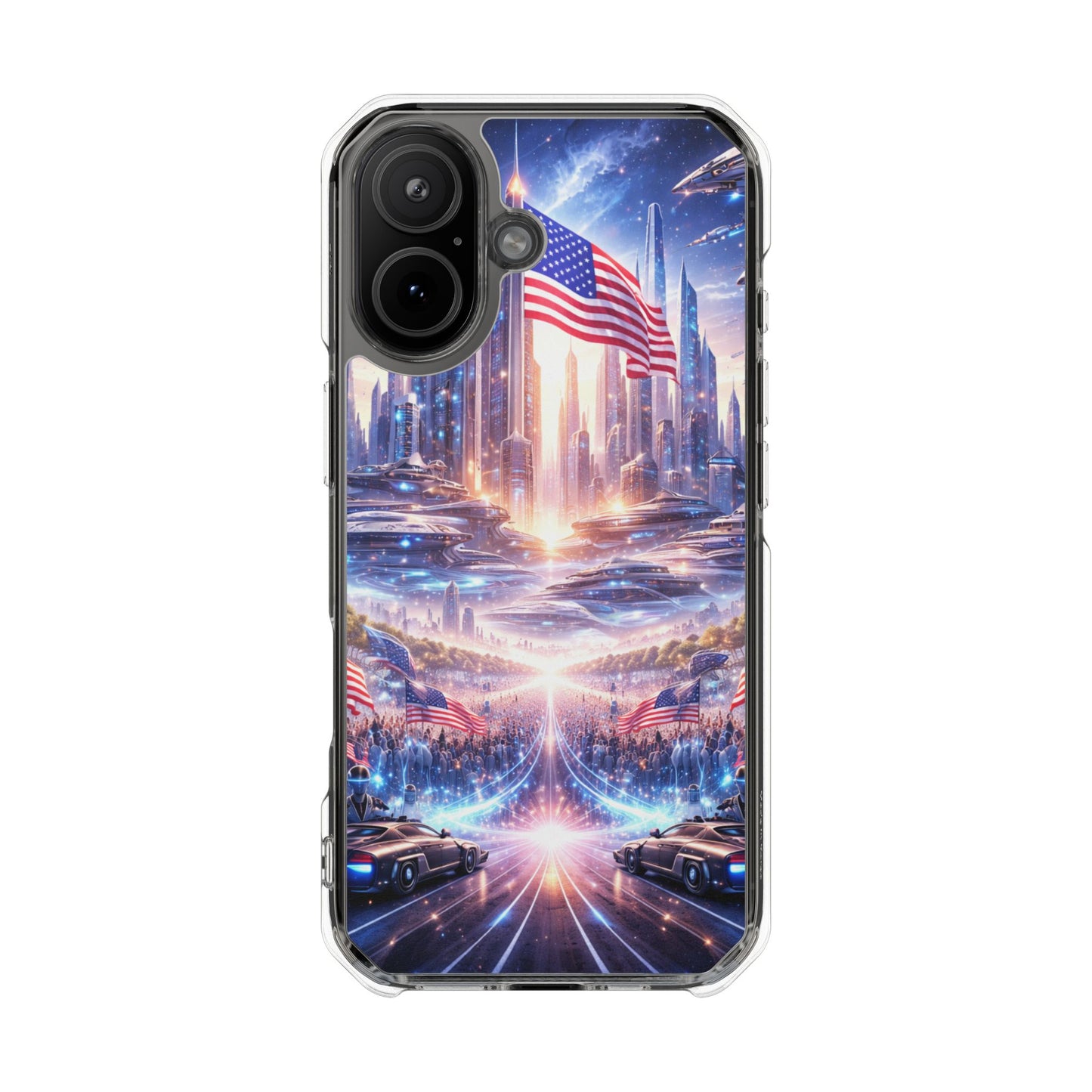 47th Future 1 - iPhone Magnetic Clear Impact Case