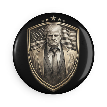47th Boss Vintage Button Magnet
