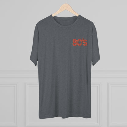 80's Unisex Tri-Blend Crew Tee