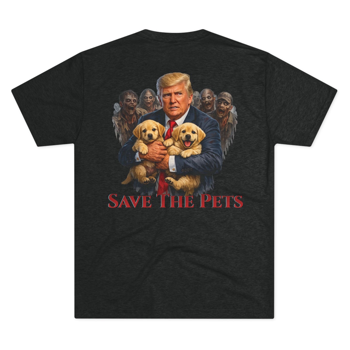 Save The Pets Comic 1 Tri-Blend Crew Tee