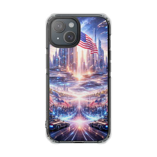 47th Future 1 - iPhone Magnetic Clear Impact Case