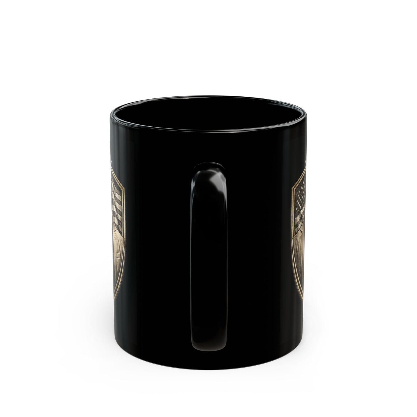 47th Boss Vintage Black Mug
