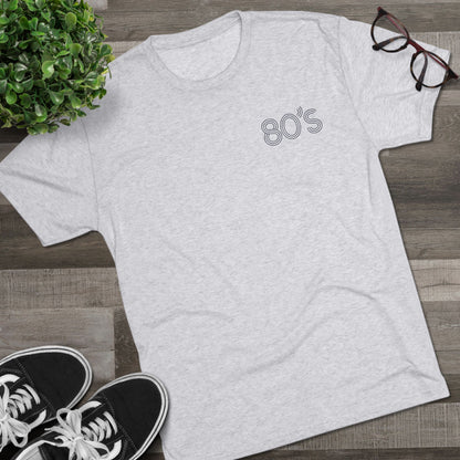Back to the 80’s Unisex Tri-Blend Crew Tee