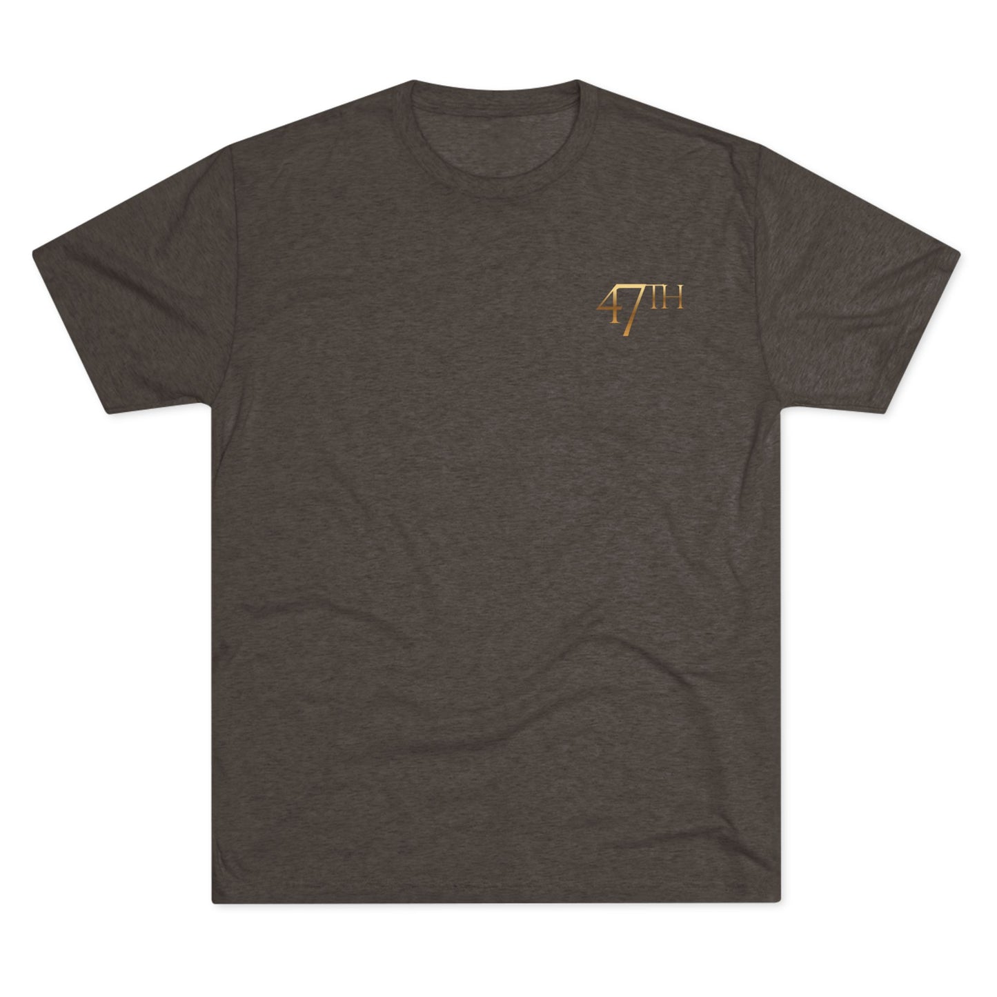 47th Boss Gold Tri-Blend Crew Tee