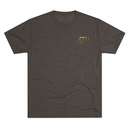47th Boss Gold Tri-Blend Crew Tee