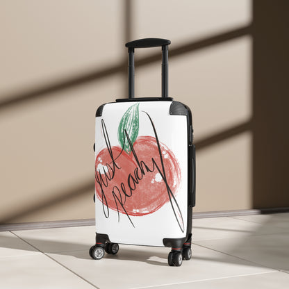 Just Peachy Carry-On Suitcase, Travel Luggage