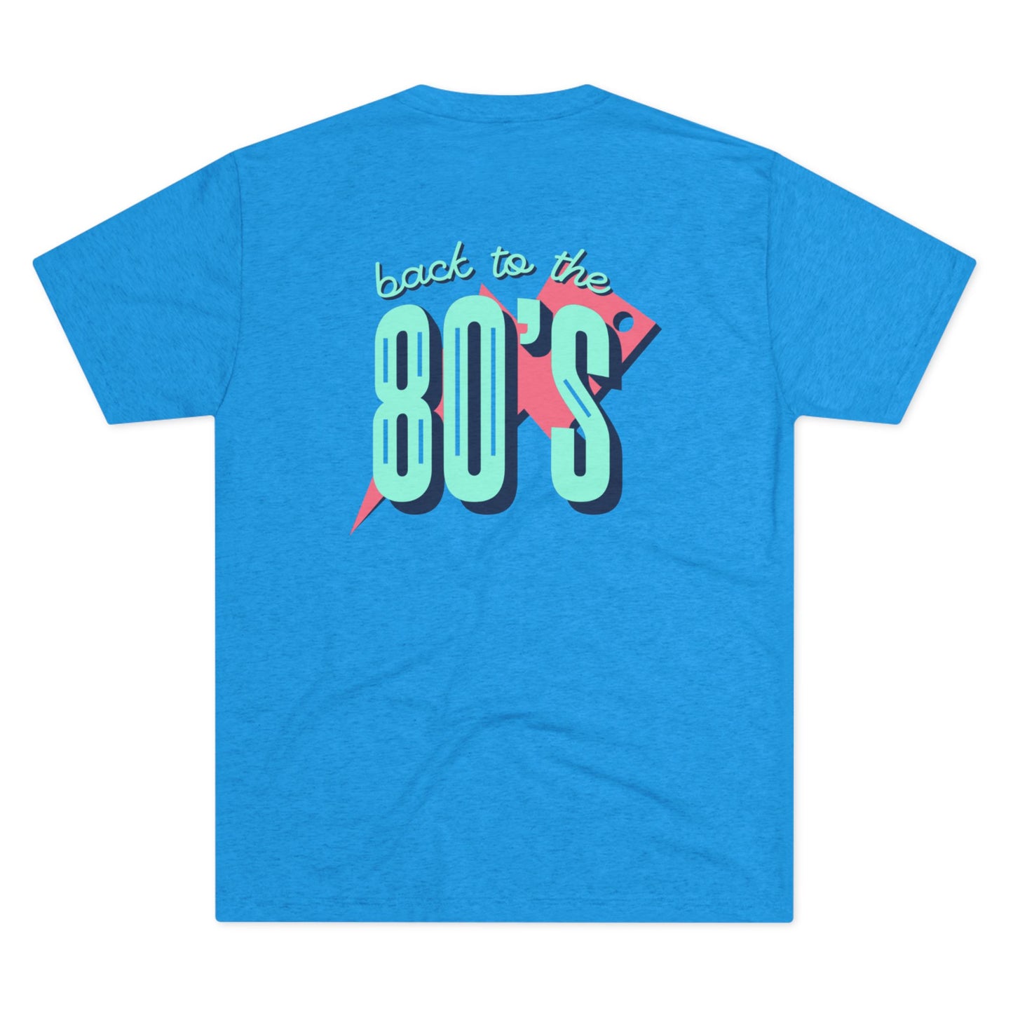 Back to the 80’s Unisex Tri-Blend Crew Tee