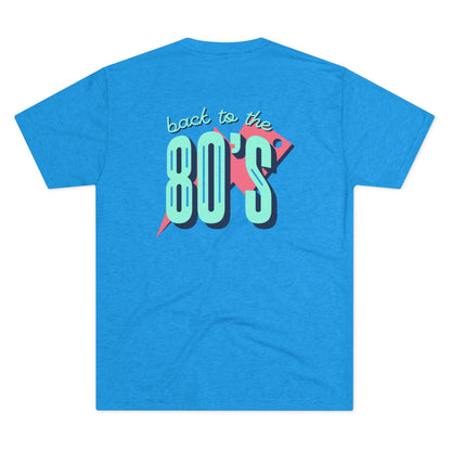 Back to the 80’s Unisex Tri-Blend Crew Tee